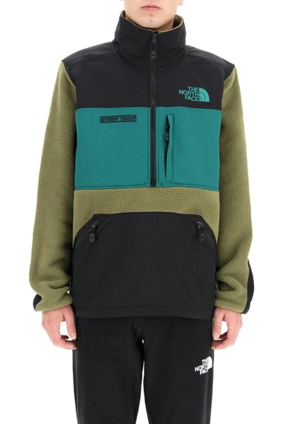 The North Face Steep Tech Half Zip Fleece Jacket In Green | ModeSens