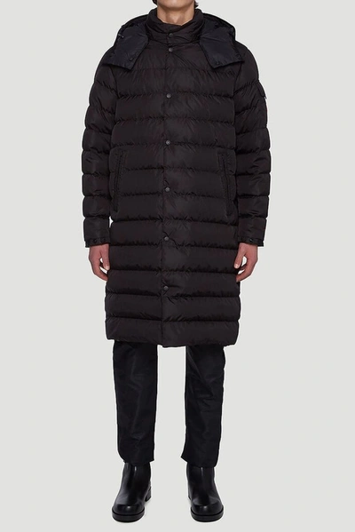 Shop Moncler Nicaise Puffer Coat In Black
