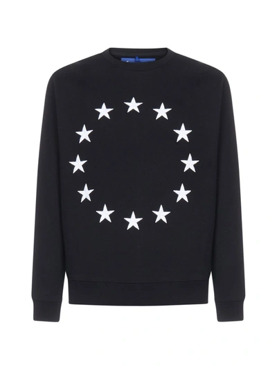 Shop Etudes Studio Etudes Stars Print Sweatshirt In Black