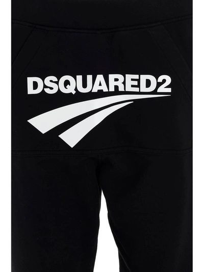 Shop Dsquared2 Flash Logo Sweatpants In Black