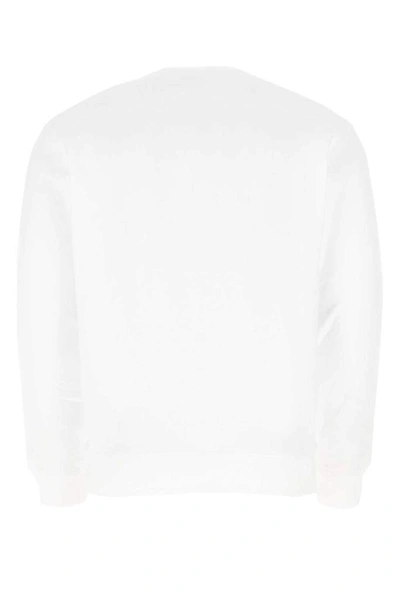 Shop Dsquared2 Icon Print Crewneck Sweatshirt In White