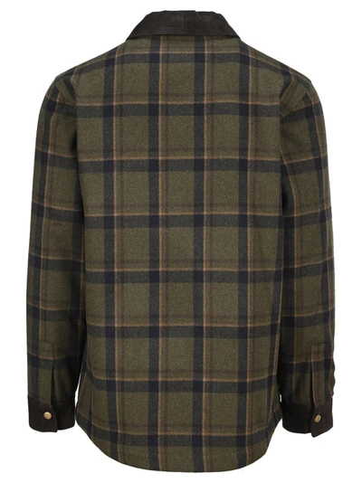 Shop A.p.c. Alan Checked Jacket In Multi