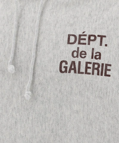 Shop Gallery Dept. French Logo Hoodie In Grey