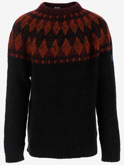 Shop Raf Simons Sweaters In Nero