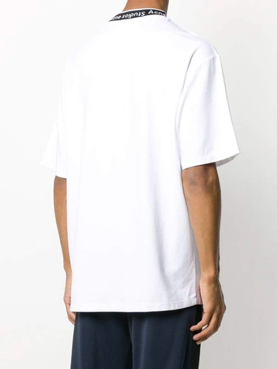Shop Acne Studios T-shirts And Polos In Bianco