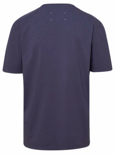 Shop Maison Margiela T-shirt Garment Blu In Blue