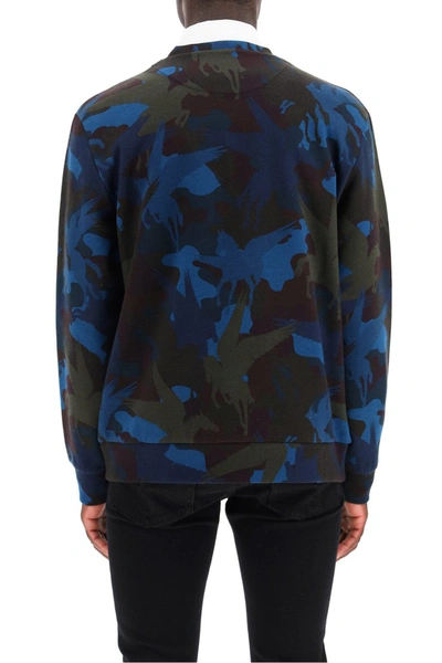 Shop Etro Pegaso Sweatshirt In Blu