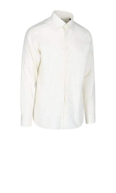 Shop Ermenegildo Zegna Tailored Shirt In White