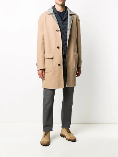 Shop Brunello Cucinelli Coats In Beige