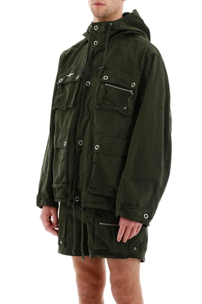 Shop Phipps Holocene Parka In Ranger Green