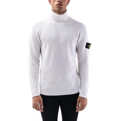 Shop Stone Island Sweaters In Natural White