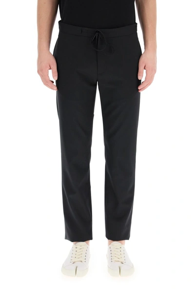 Shop Maison Margiela Classic Joggers In Black