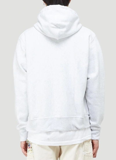 Shop Gallery Dept. Logo Hooded Sweatshirt In White