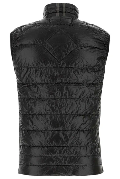 Shop Canada Goose Hybridge Lite Tech Down Vest In Black