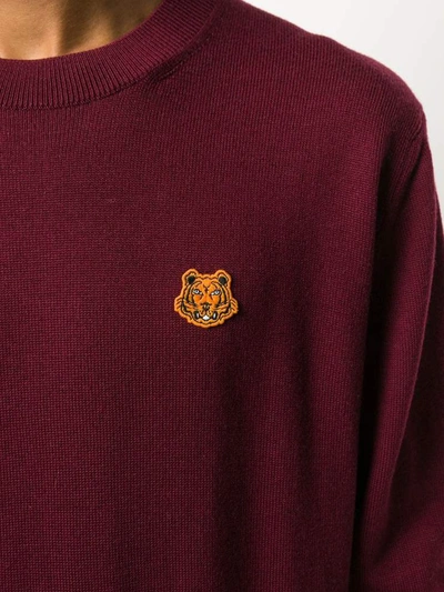 Shop Kenzo Sweaters In Bordeaux