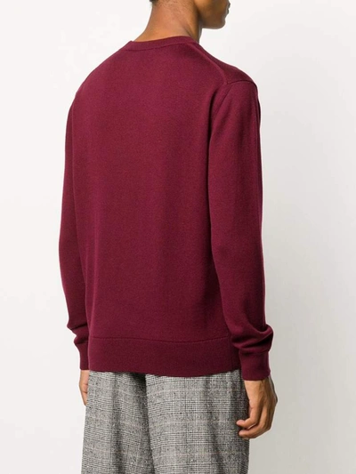 Shop Kenzo Sweaters In Bordeaux