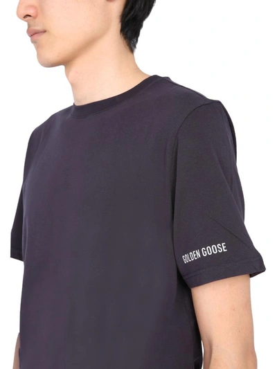 Shop Golden Goose "adamo" T-shirt In Black