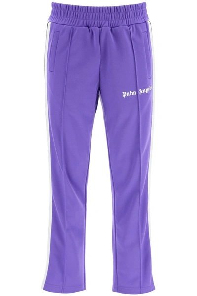 Shop Palm Angels Classic Track Pants In Purple