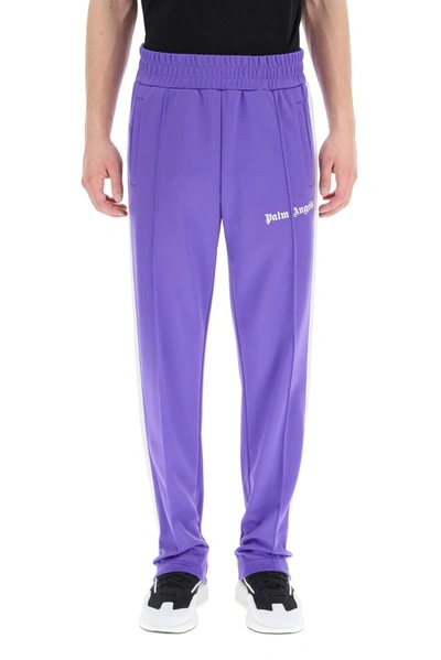 Shop Palm Angels Classic Track Pants In Purple