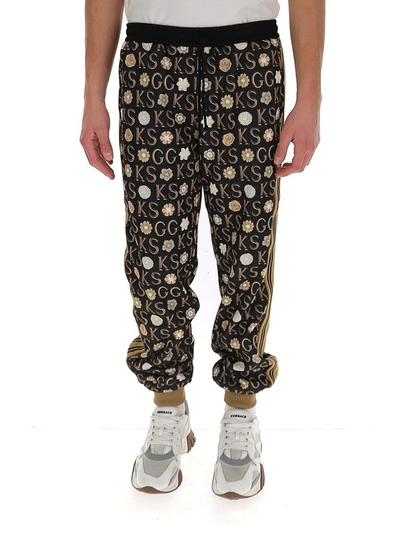 Shop Gucci X Ken Scott Printed Jogging Pants In Multi