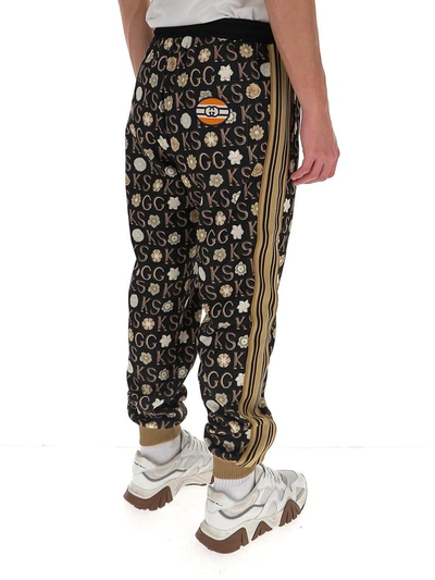 Shop Gucci X Ken Scott Printed Jogging Pants In Multi