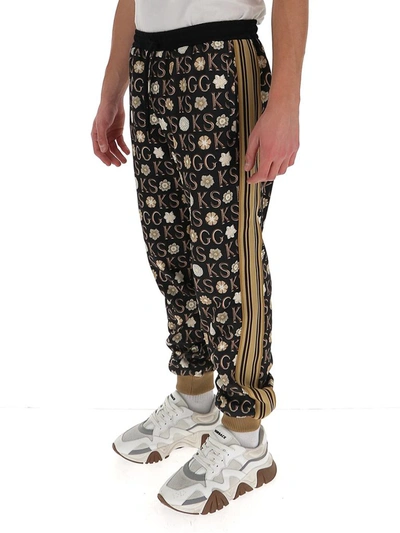 Shop Gucci X Ken Scott Printed Jogging Pants In Multi