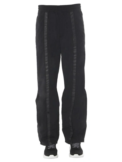 Shop Diesel Red Tag "cold Wall" Trousers In Black