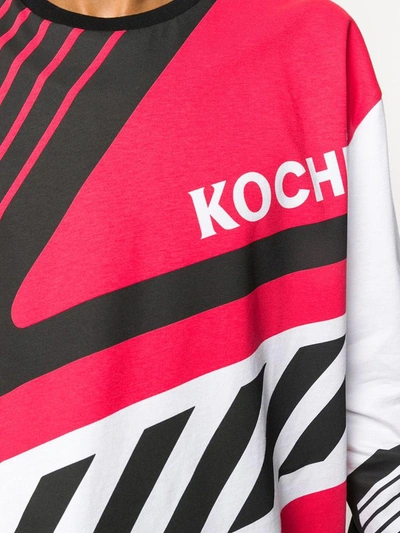 Shop Koché T-shirts And Polos In Rosso