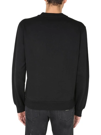 Shop Dolce & Gabbana Crew Neck Sweatshirt In Black