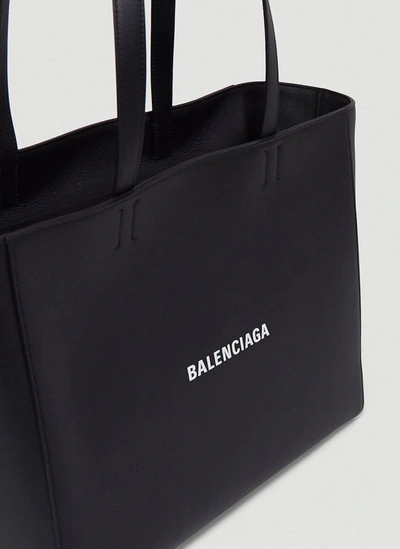 Shop Balenciaga Everyday East In Black