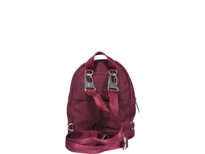 Shop Kenzo Mini Kampus Tiger Embroidered Backpack In Red