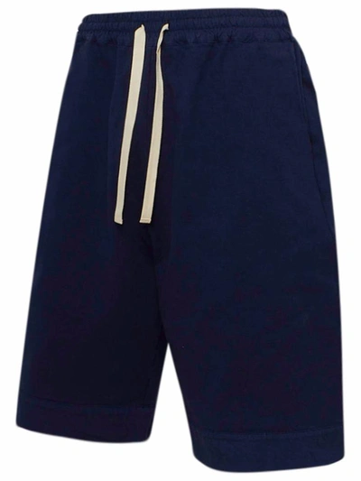 Shop Jil Sander Blue Bermuda Shorts