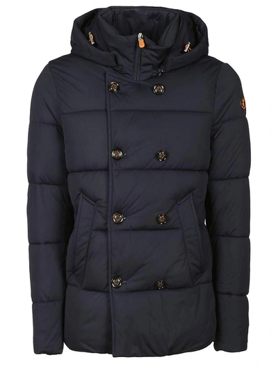 Shop Save The Duck Coats In Blu