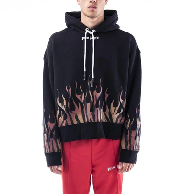 Shop Palm Angels Sweaters In Black - Orange