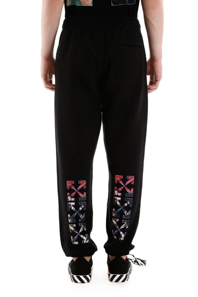 Shop Off-white Jogger Pants In Black Black