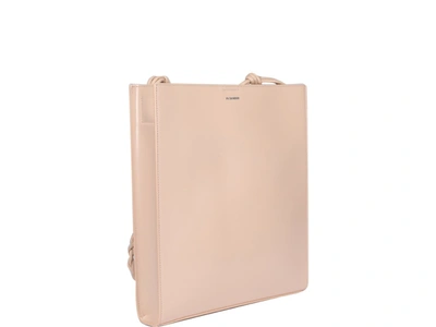 Shop Jil Sander Tangle Medium Shoulder Bag In Pink