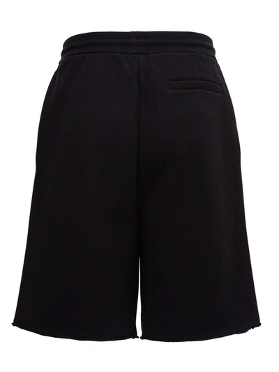 Shop Moncler Genius Bermuda Shorts By Fragment® In Black