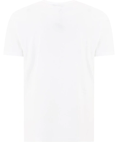 Shop Dolce & Gabbana Logo Embroidery T-shirt In White