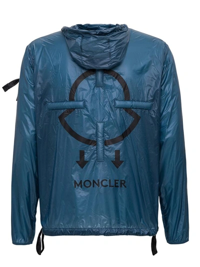 Shop Moncler Genius Peeve Jacket By Craig Green In Blu