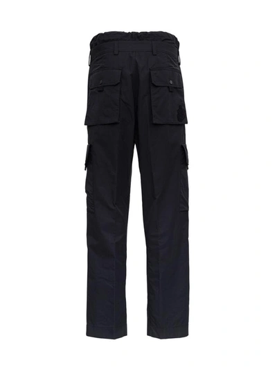 Shop Moncler Genius Cargo Trousers By Jw Anderson In Black