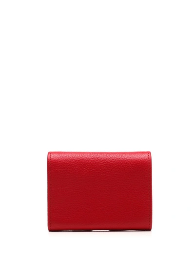 Shop See By Chloé Lizzie Compact Wallet In Red