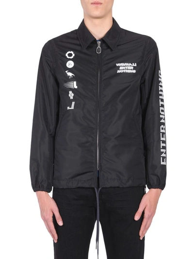 Shop Lanvin Nylon Jacket In Black