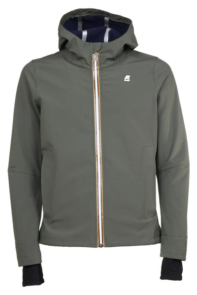 K-way Coats Military In Blue