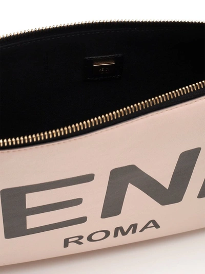 Shop Fendi Large Flat Pouch In Pink