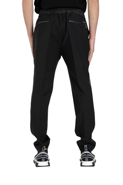 Shop Dolce & Gabbana Trailord Track Pants In Black