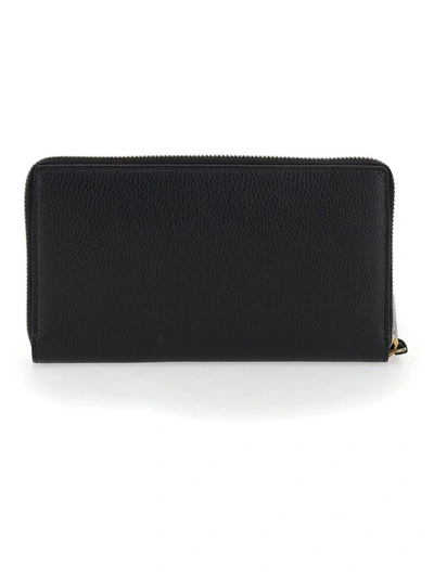 Shop Balenciaga Neo Classic Continental Wallet In Black