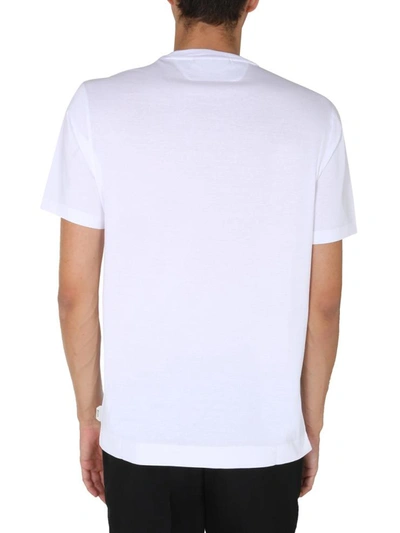 Shop Z Zegna Crew Neck T-shirt In White