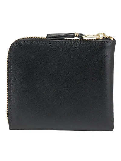 Shop Comme Des Garçons Wallet Classic Zipped Wallet In Black