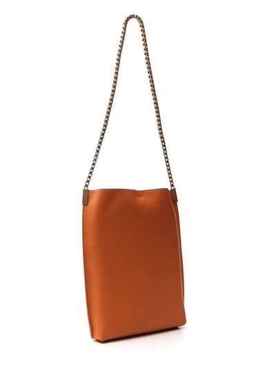 Shop Saint Laurent Suzanne Small Hobo Shoulder Bag In Brown