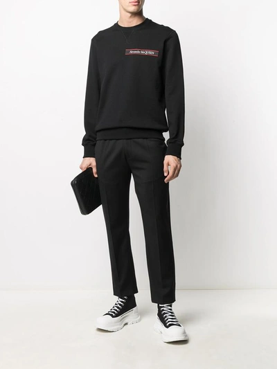 Shop Alexander Mcqueen Sweaters Black